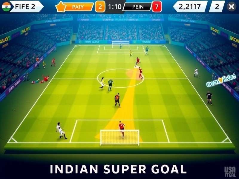 FIFA Super Goal gameplay screenshot